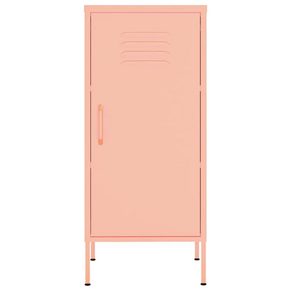 Armadietto Rosa 42,5x35x101,5 cm in Acciaio | homemem39