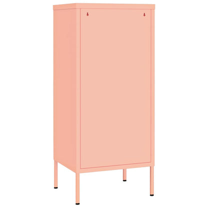 Armadietto Rosa 42,5x35x101,5 cm in Acciaio | homemem39
