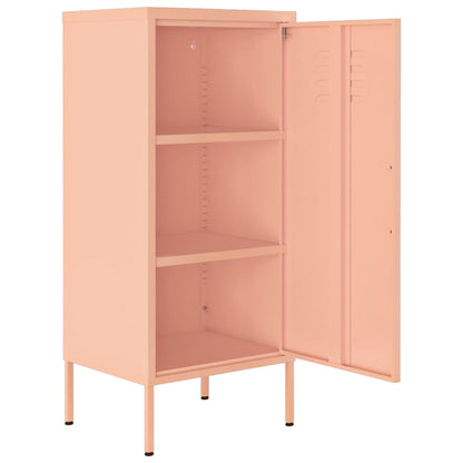 Armadietto Rosa 42,5x35x101,5 cm in Acciaio | homemem39