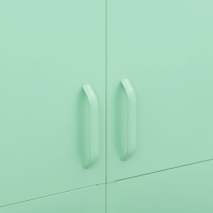 Armadio Menta 90x50x180 cm in Acciaio - homemem39