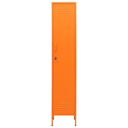 Armadio Arancione 35x46x180 cm in Acciaio | homemem39