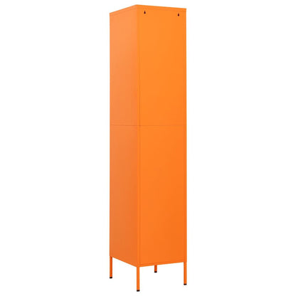 Armadio Arancione 35x46x180 cm in Acciaio | homemem39