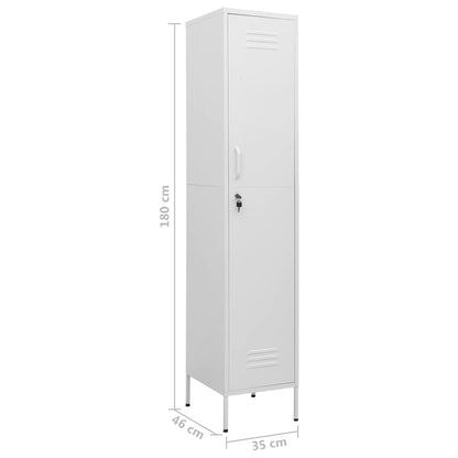 Armadio 35x46x180 cm in Acciaio