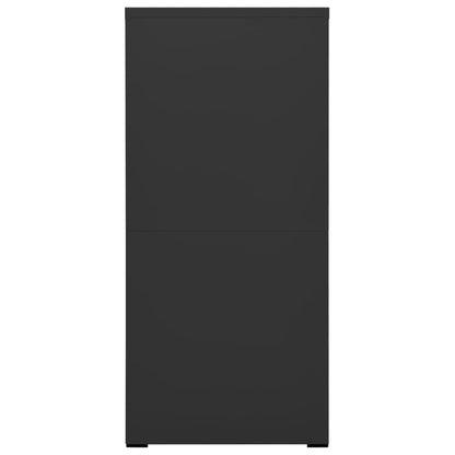 Armadio Classificatore Antracite 46x62x133 cm in Acciaio - homemem39