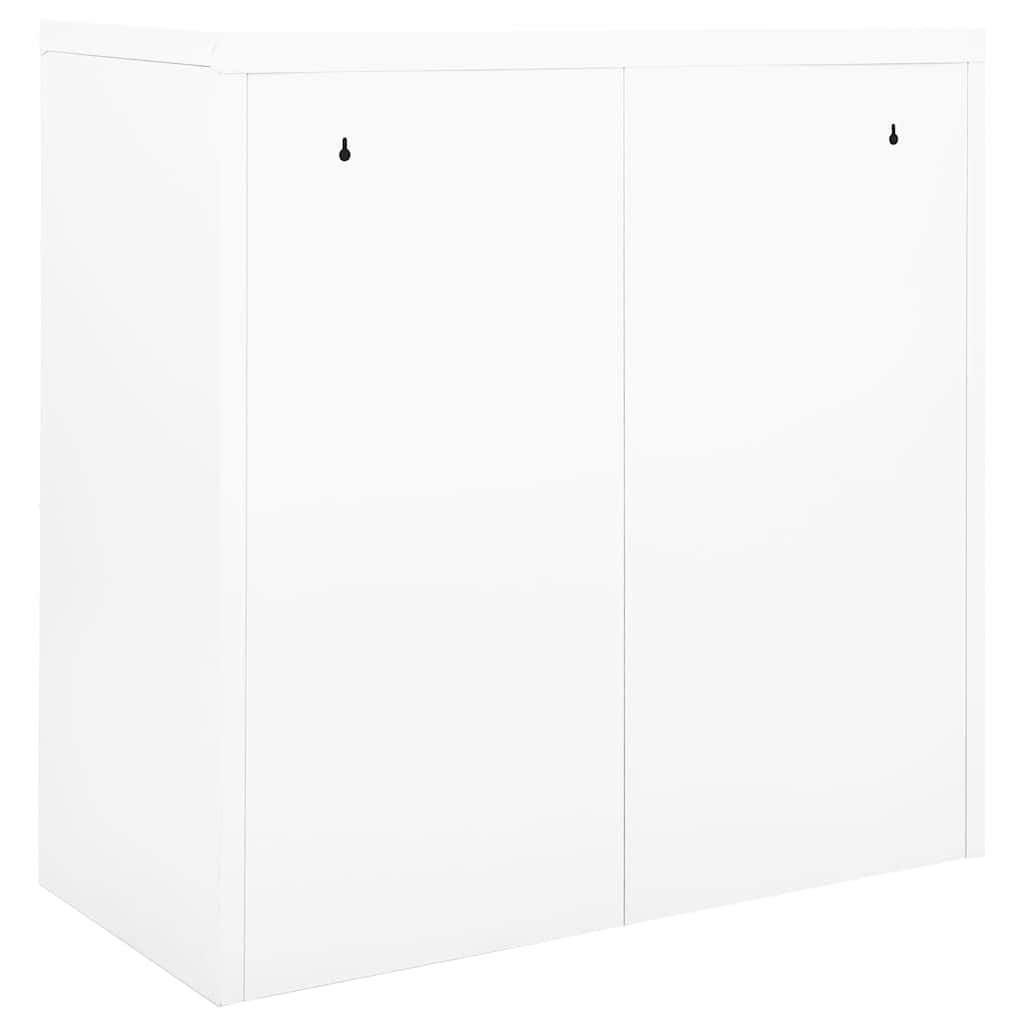 Armadio con Ante Scorrevoli 90x40x90cm in Acciaio