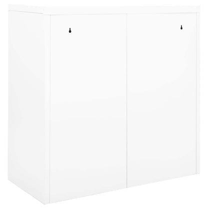 Armadio con Ante Scorrevoli 90x40x90cm in Acciaio