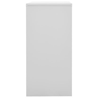 Armadietto a Chiave Grigio Chiaro e Verde 90x45x92,5 cm Acciaio | homemem39