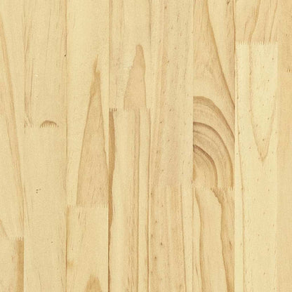 Libreria a 2 Ripiani 60x30x70 cm in Legno Massello di Pino