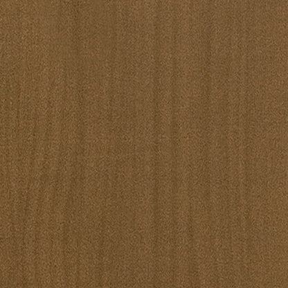 Libreria a 4 Ripiani 80x30x140 cm in Legno Massello di Pino | homemem39