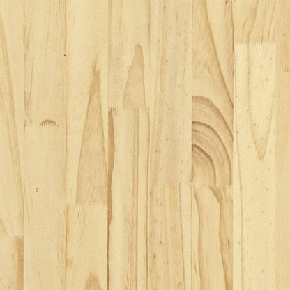 Libreria a 4 Ripiani 100x30x140 cm in Legno Massello di Pino | homemem39