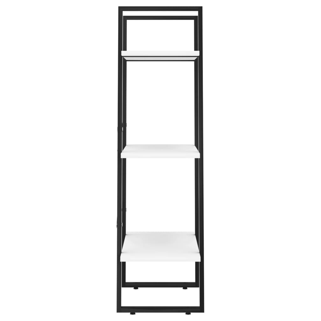 Scaffale Portaoggetti Bianco 60x30x105 cm Legno Multistrato | homemem39