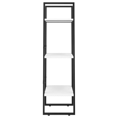 Scaffale Portaoggetti Bianco 60x30x105 cm Legno Multistrato | homemem39