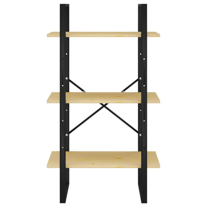 Scaffale Portaoggetti 60x30x105 cm in Legno Massello di Pino | homemem39