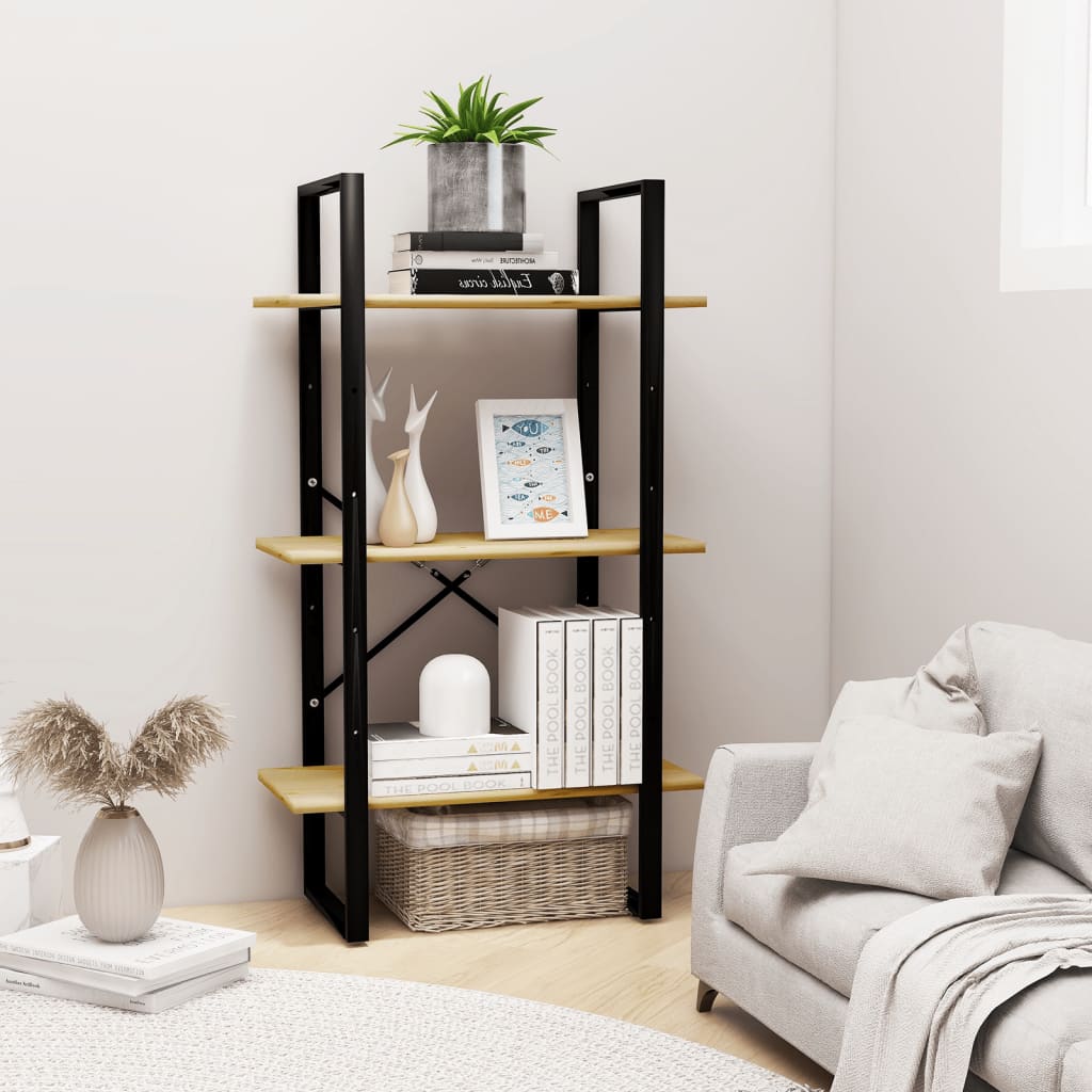 Scaffale Portaoggetti 60x30x105 cm in Legno Massello di Pino | homemem39
