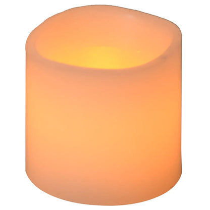 Candele Elettriche a LED 24 pz Bianco Caldo - homemem39