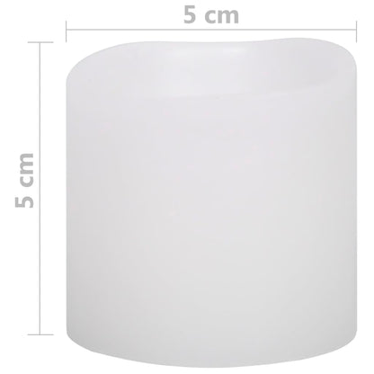 Candele Elettriche a LED 24 pz Bianco Caldo - homemem39