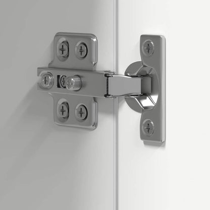 Set di Mobili Porta TV 6 pz Bianco in Legno Multistrato