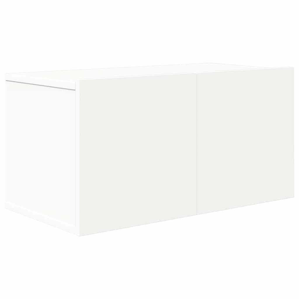Set Mobili Porta TV 8 pz Bianco in Legno Multistrato