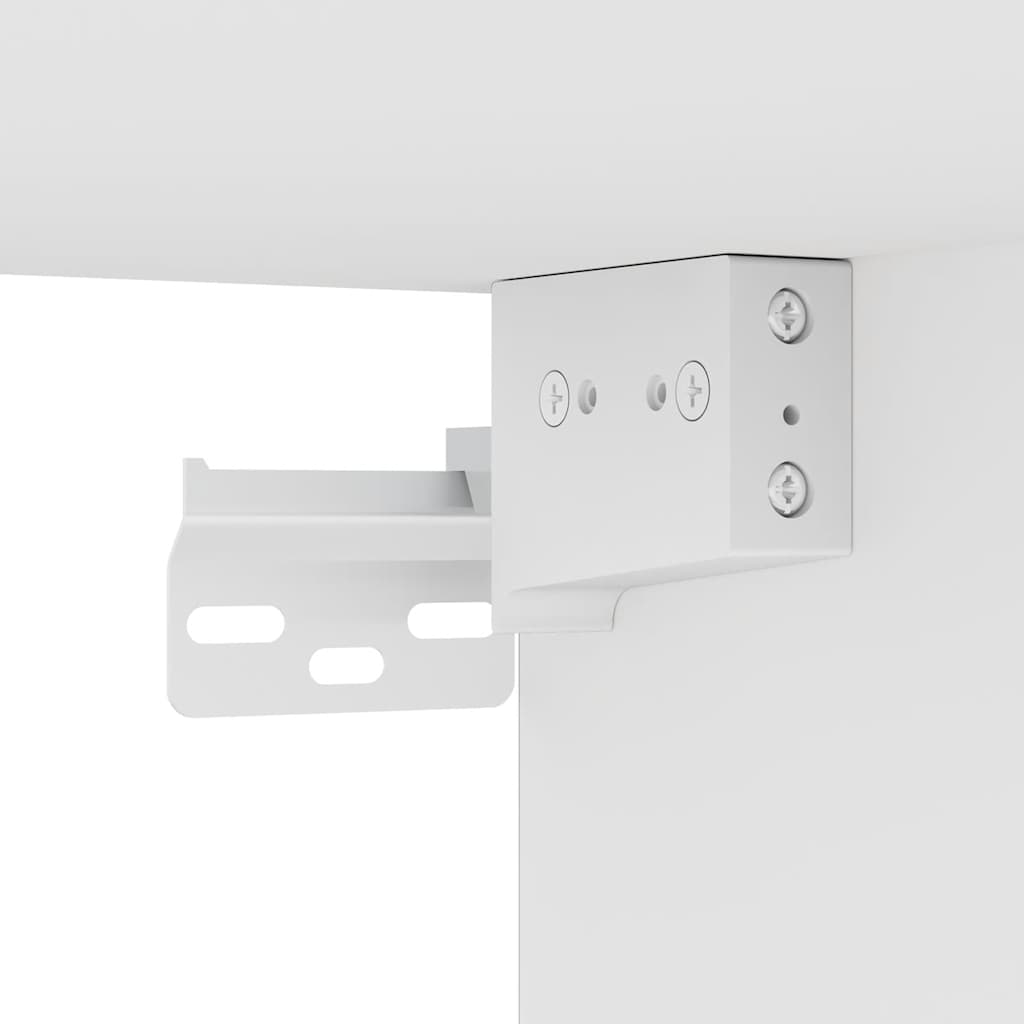Set Mobili Porta TV 8 pz Bianco in Legno Multistrato | homemem39