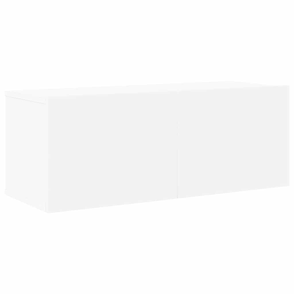 Set Mobili Porta TV 8 pz Bianco in Legno Multistrato | homemem39