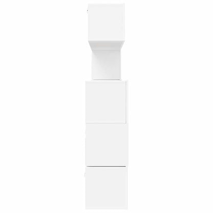 Set Mobili Porta TV 8 pz Bianco in Legno Multistrato | homemem39