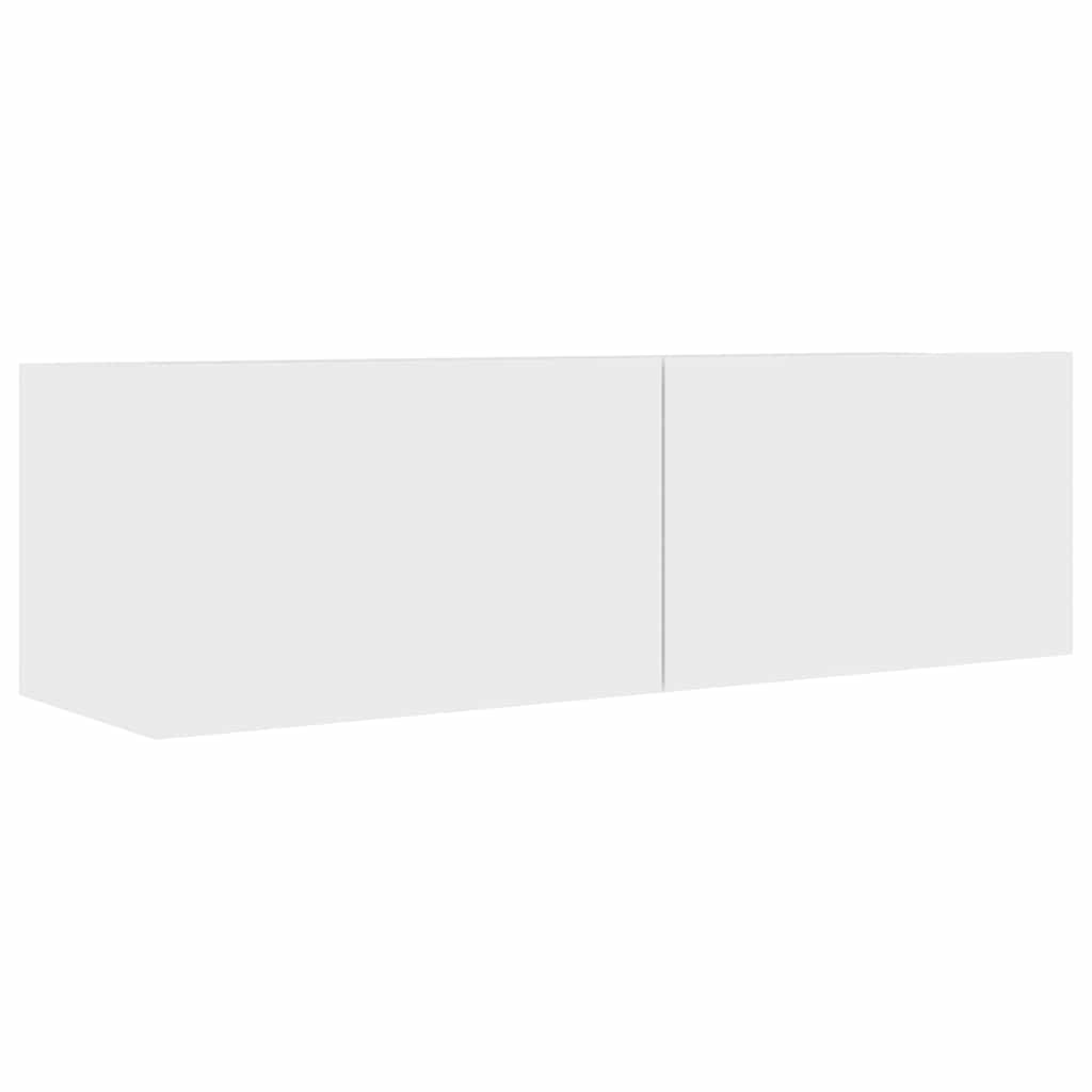 Set di Mobili Porta TV 6 pz Bianco in Legno Multistrato