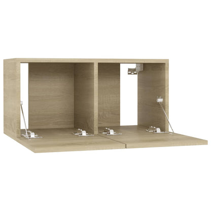Mobili Porta TV 4 pz Rovere Sonoma 60x30x30cm Legno Multistrato - homemem39