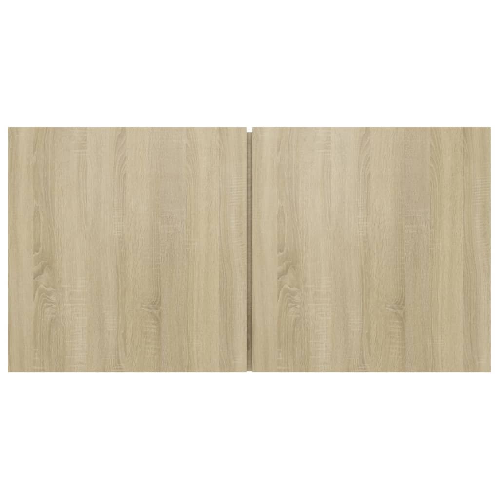 Set di Mobili Porta TV 7 pz Rovere Sonoma in Legno Multistrato