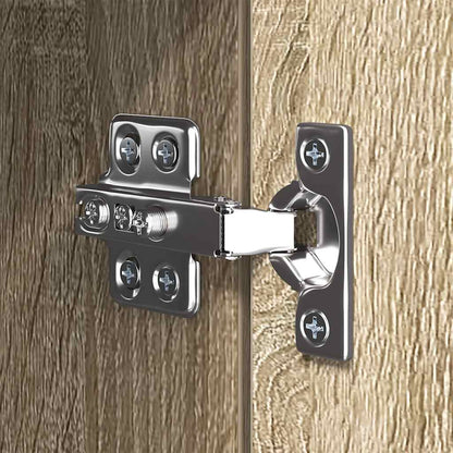 Set di Mobili Porta TV 10 pz Rovere Sonoma in Legno Multistrato