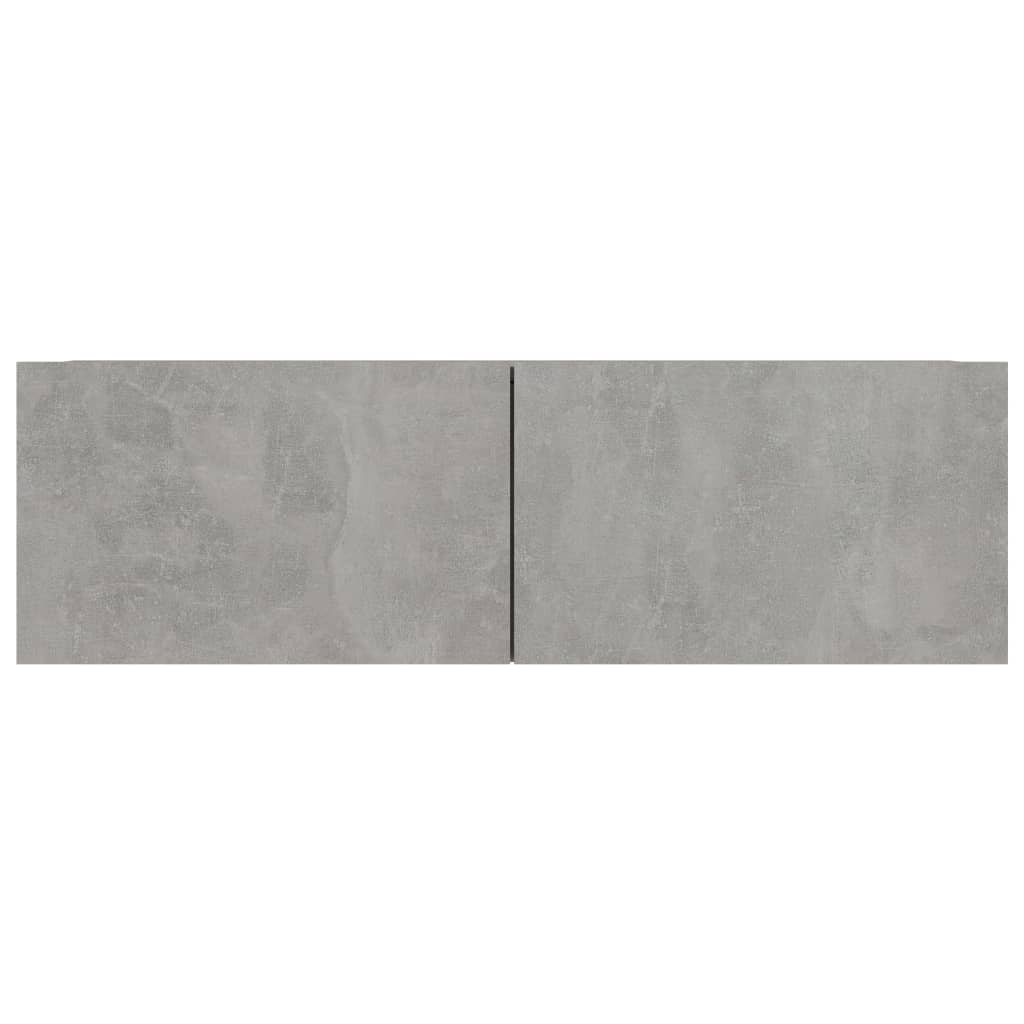 Mobili TV 4 pz Grigio Cemento 100x30x30 cm in Legno Multistrato - homemem39