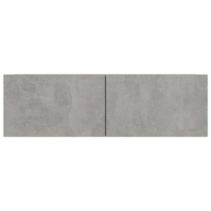 Mobili TV 4 pz Grigio Cemento 100x30x30 cm in Legno Multistrato - homemem39