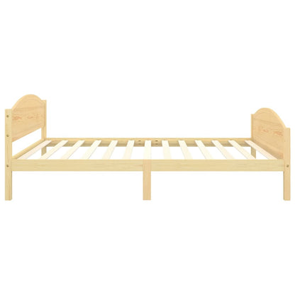 Giroletto senza Materasso 120x200 cm in Legno Massello di Pino