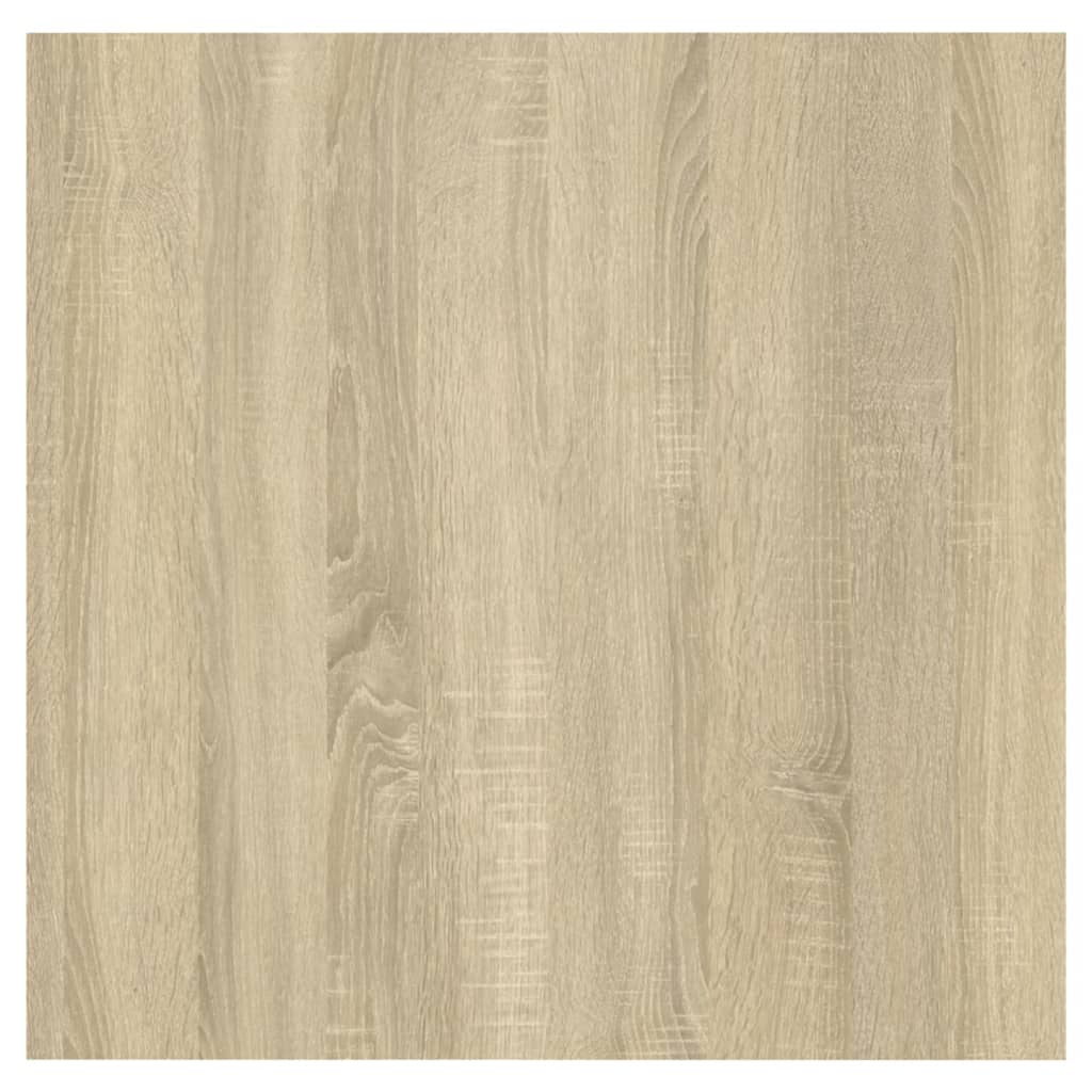 Comodino Rovere Sonoma 30,5x30x30 cm in Truciolato - homemem39