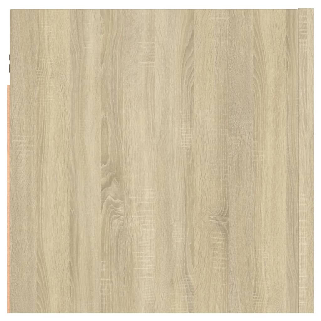 Comodino Rovere Sonoma 30,5x30x30 cm in Truciolato - homemem39