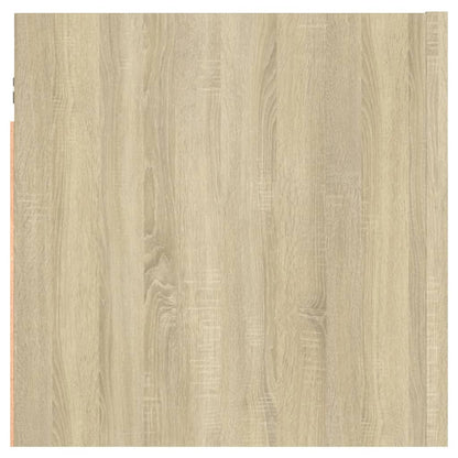 Comodino Rovere Sonoma 30,5x30x30 cm in Truciolato - homemem39
