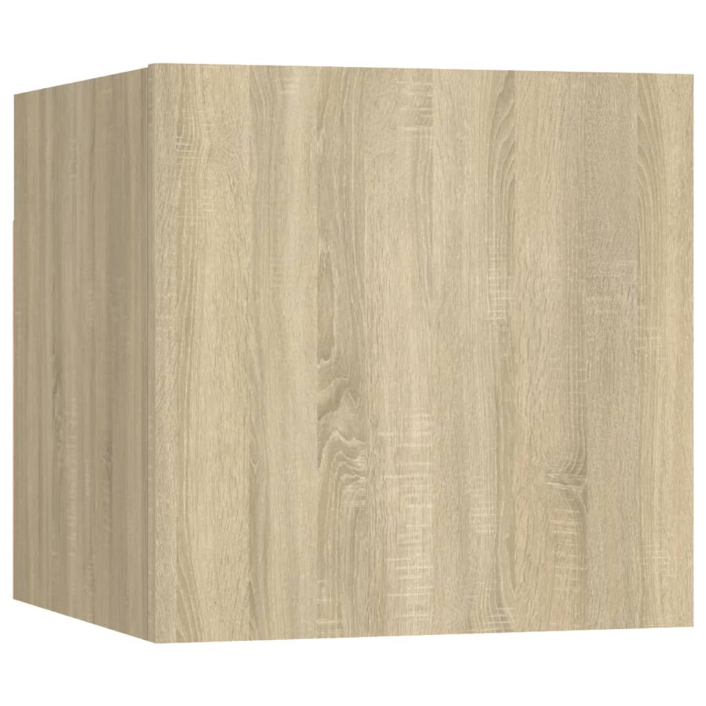 Comodini 2 pz Rovere Sonoma 30,5x30x30 cm in Truciolato - homemem39