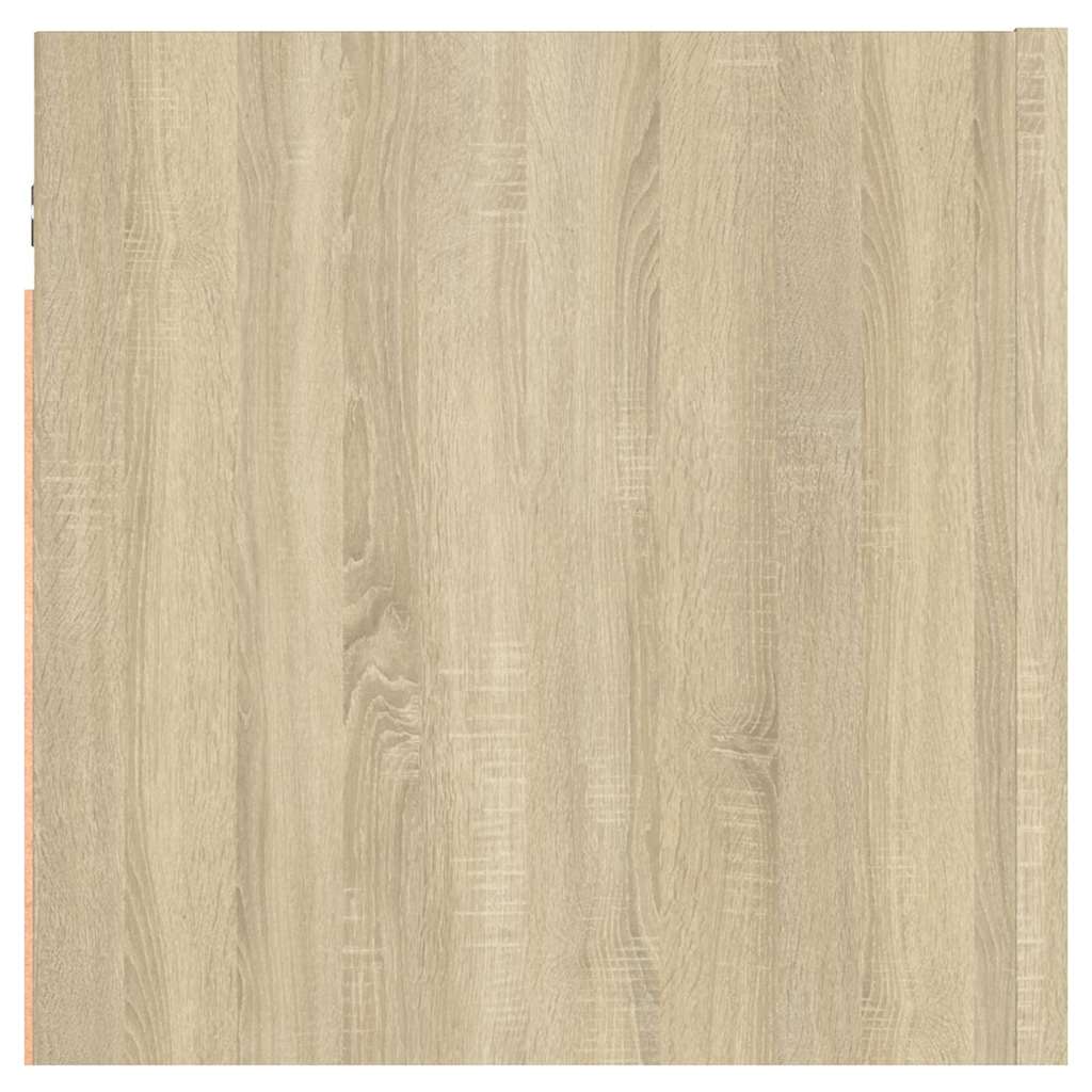 Comodini 2 pz Rovere Sonoma 30,5x30x30 cm in Legno Multistrato