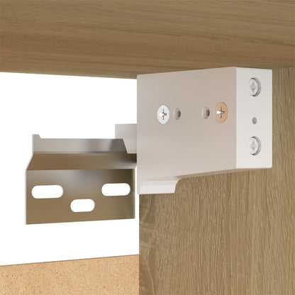 Comodini 2 pz Rovere Sonoma 30,5x30x30 cm in Truciolato - homemem39