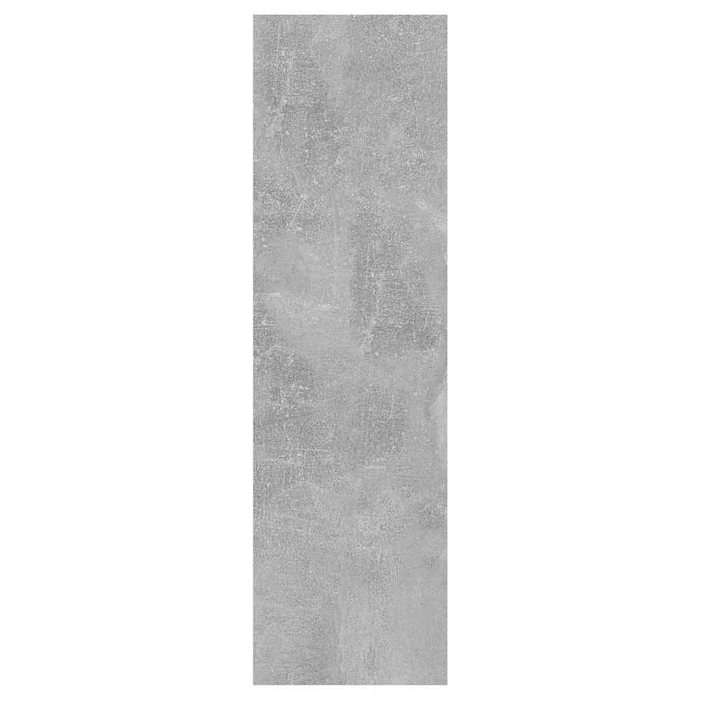 Scaffale a Parete Grigio Cemento 75x16x55 cm Legno Multistrato | homemem39