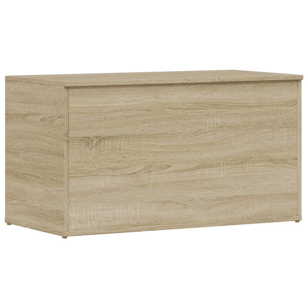 Cassapanca Rovere Sonoma 84x42x46 cm in Legno Ingegnerizzato - homemem39