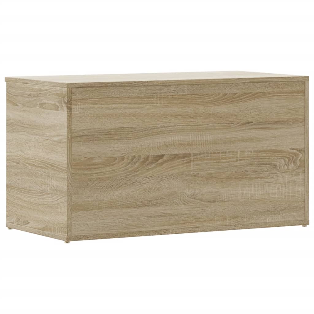 Cassapanca Rovere Sonoma 84x42x46 cm in Legno Ingegnerizzato - homemem39