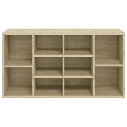 Scarpiera con Panchina Rovere Sonoma 103x30x55 cm Multistrato - homemem39