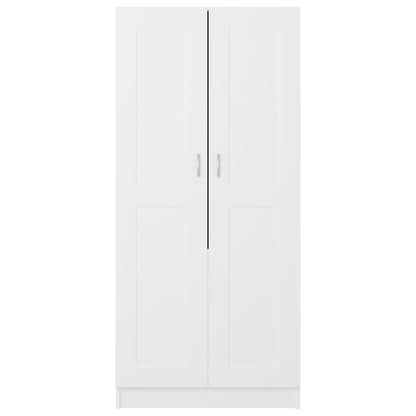 Armadio Bianco 82,5x51,5x180 cm in Legno Multistrato