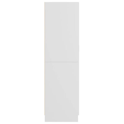 Armadio Bianco 82,5x51,5x180 cm in Legno Multistrato
