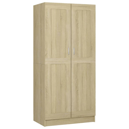 Armadio Rovere Sonoma 82,5x51,5x180 cm in Legno Multistrato - homemem39