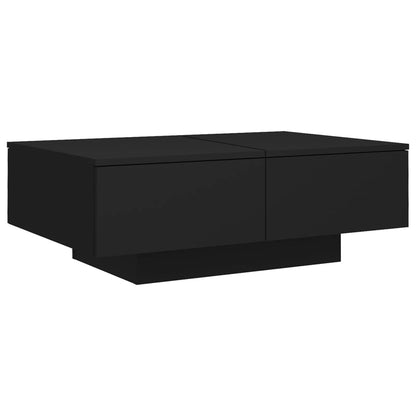 Tavolino da Salotto Nero 90x60x31 cm in Legno Multistrato | homemem39