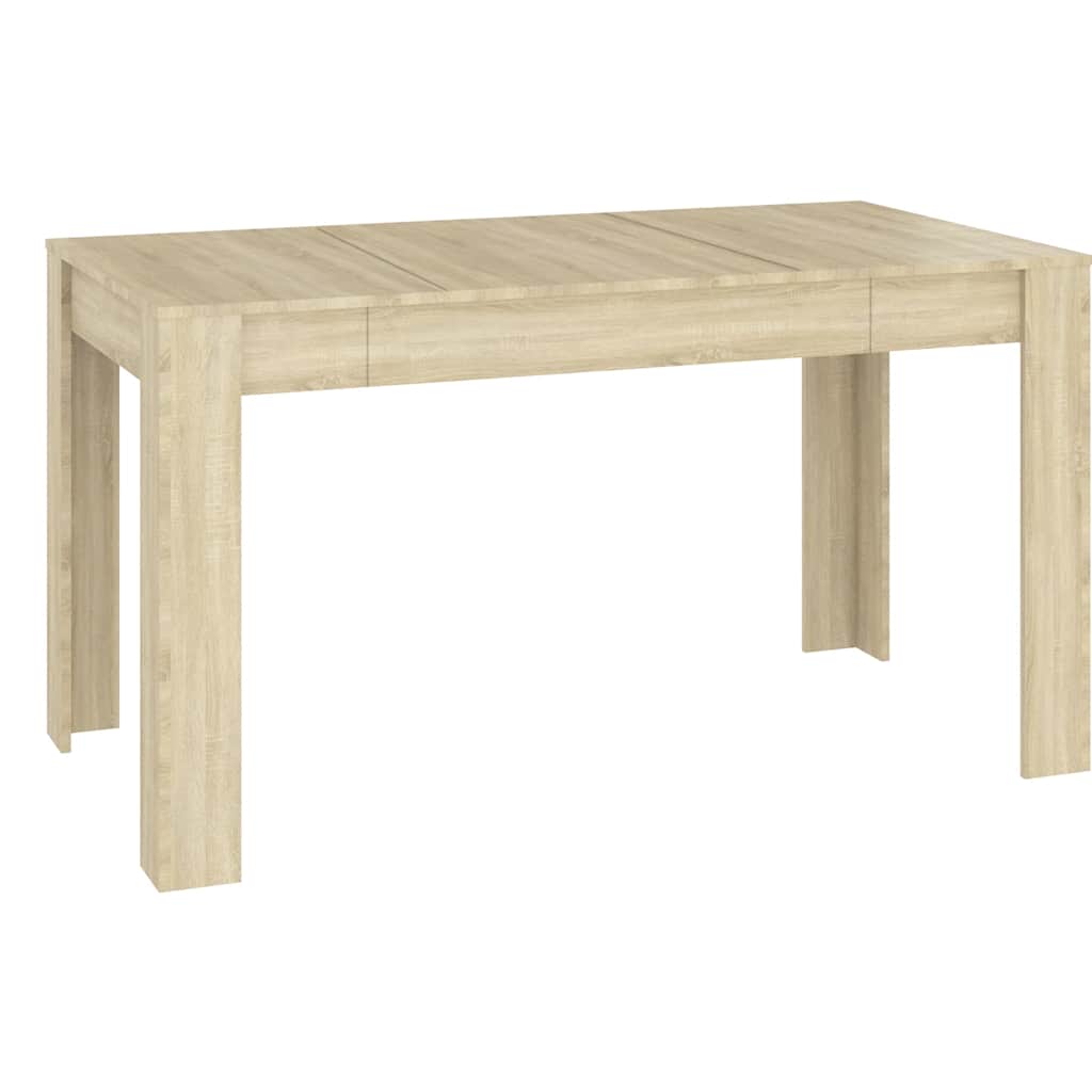 Tavolo da Pranzo Rovere Sonoma 140x74,5x76 cm Legno Multistrato | homemem39