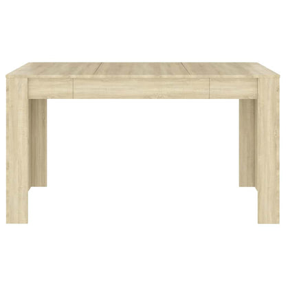 Tavolo da Pranzo Rovere Sonoma 140x74,5x76 cm Legno Multistrato | homemem39