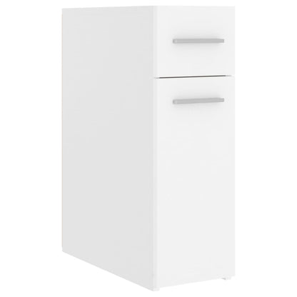 Armadietto da Farmacia Bianco 20x45,5x60 cm in Multistrato | homemem39