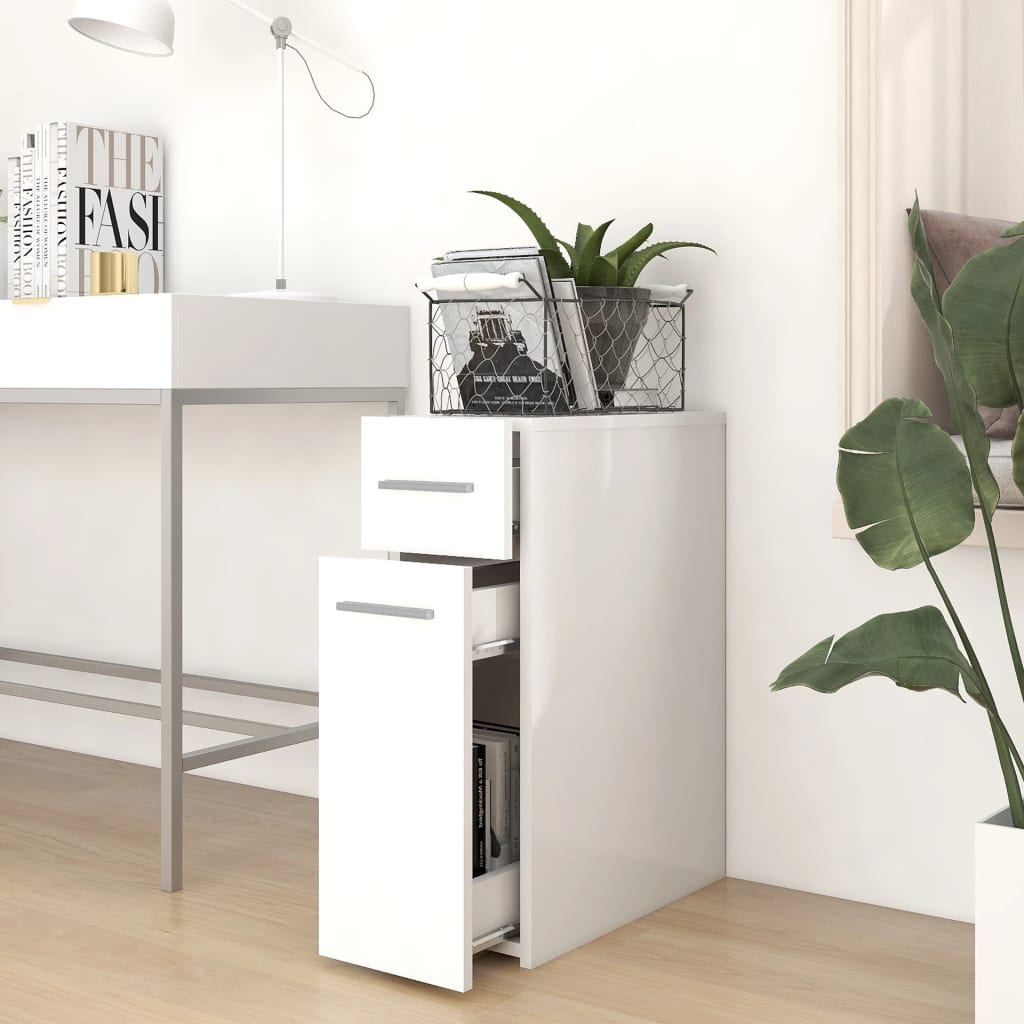 Armadietto da Farmacia Bianco 20x45,5x60 cm in Multistrato | homemem39